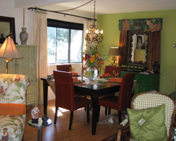 Green Dining Room